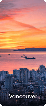 Vancouver city skyline