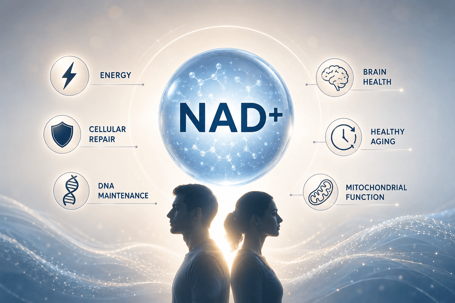NAD+ Benefits: Energy, Repair, and Aging Explained